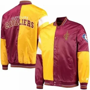 Cleveland Cavaliers Leader Wine and Yellow Jacket