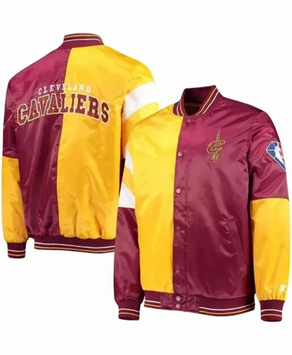 Cleveland Cavaliers Leader Wine and Yellow Jacket