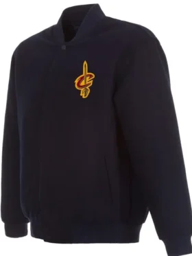 Cleveland Cavaliers Navy Blue Bomber Jacket