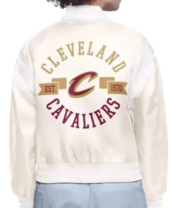 Cleveland Cavaliers Printed Varsity Jacket