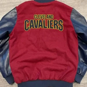 Cleveland Cavaliers Red Navy Wool Jacket