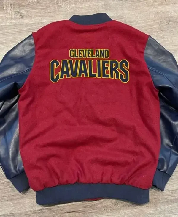 Cleveland Cavaliers Red Navy Wool Jacket