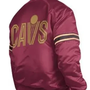 Cleveland Cavaliers Roll Wine Jacket