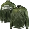 Cleveland Cavaliers Satin Green Jacket