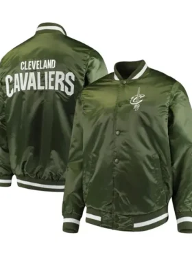 Cleveland Cavaliers Satin Green Jacket