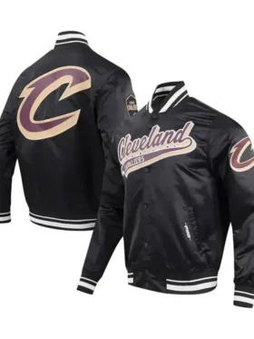 Cleveland Cavaliers Script Tail Black Jacket