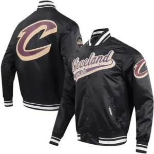 Cleveland Cavaliers Script Tail Black Jacket