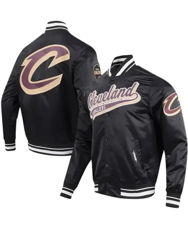 Cleveland Cavaliers Script Tail Black Jacket