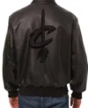 Cleveland Cavaliers Shirt Collar Leather Jacket