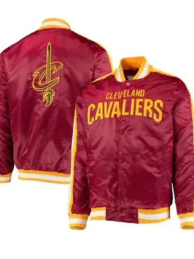 Cleveland Cavaliers Starter Maroon Satin Jacket