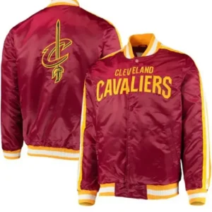Cleveland Cavaliers Starter Maroon Satin Jacket
