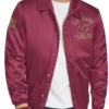Cleveland Cavaliers Stitch Applique Wine Jacket