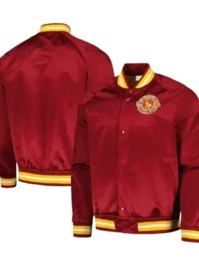 Cleveland Cavaliers Throwback Wordmark Wine Jacket