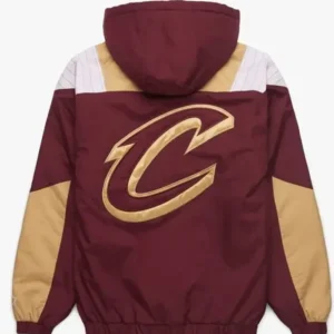 Cleveland Cavaliers Wine Pullover Jacket Sale