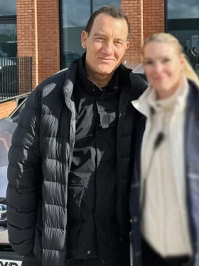 Clive Owen Cleaner Black Puffer Jacket