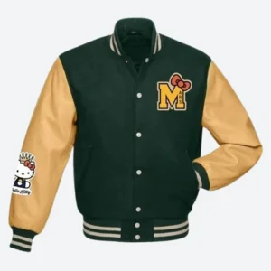 Combs Bruno Mars X Hello Kitty Varsity Wool Jacket 