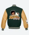 Combs Bruno Mars X Hello Kitty Varsity Wool Jacket Back