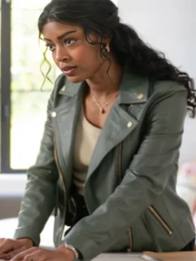 Daphne High Potential Leather Jacket