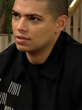 Delon De Metz The Bold And The Beautiful Embroidered Jacket