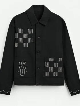 Delon De Metz The Bold And The Beautiful Embroidered Jacket For Sale