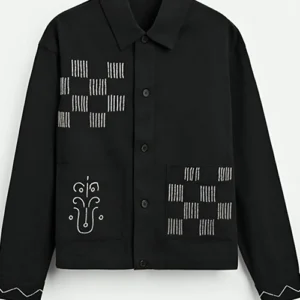 Delon De Metz The Bold And The Beautiful Embroidered Jacket For Sale