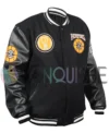 Detroit Pistons 2025 Latterman Jacket right