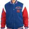 Detroit Pistons Red And Blue Championship Bomber Jacket