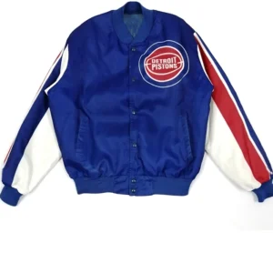 Detroit Pistons Vintage 90s Bomber Jacket