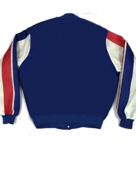 Detroit Pistons Vintage 90s Bomber Jacket Back