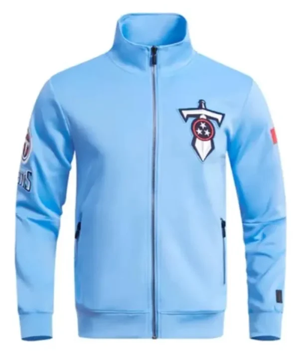 Diana Tennessee Titans Blue Track Jacket