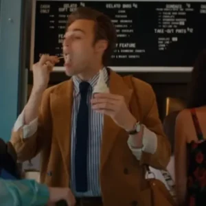 Douglas Booth Young Werther Brown Blazer