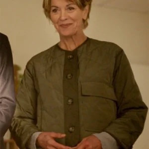 Dr. Julie Baram Shrinking S02 Green Quilted Jacket