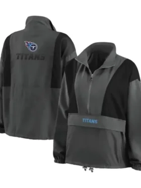 Easter Tennessee Titans Grey Pullover Jacket