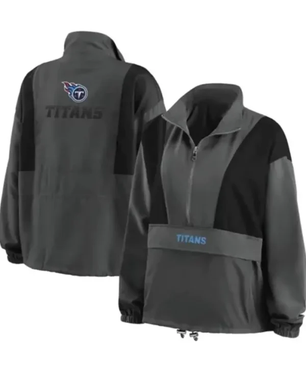 Easter Tennessee Titans Grey Pullover Jacket