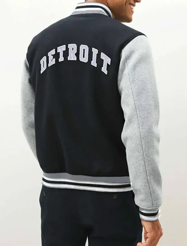 Eddie Murphy Beverly Hills Cop 4 Varsity Wool Jacket Back