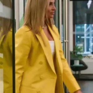 Eleonora Srugo Selling the City Yellow Blazer