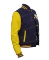 Ella Purnell Yellowjackets Wool Varsity Jacket right