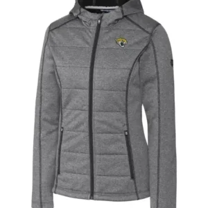 Emmerich Jacksonville Jaguars Grey Hooded Jacket