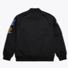 Fernandez San Francisco 49ers Black Varsity Jacket Back