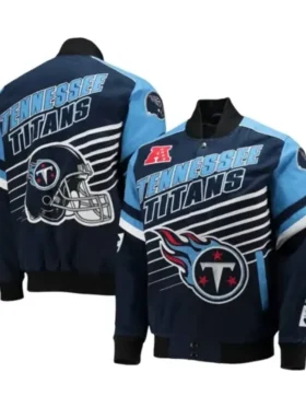 Forrest Tennessee Titans Printed Bomber Jacket