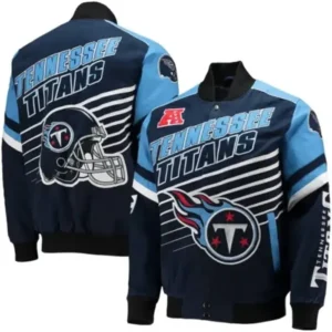 Forrest Tennessee Titans Printed Bomber Jacket