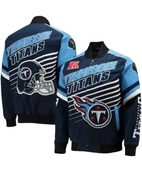 Forrest Tennessee Titans Printed Bomber Jacket