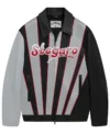Gangster Stegaro Grey and Black Jacket