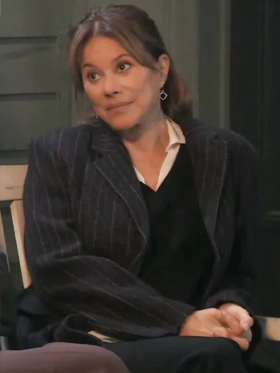 General Hospital Alexis Davis Wool Coat