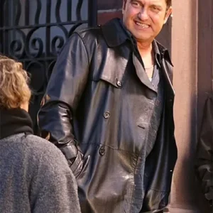 Gerard Butler In the Hand of Dante Black Jacket For Sale