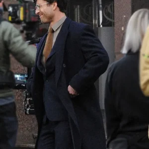 Glen Powell The Running Man Coat