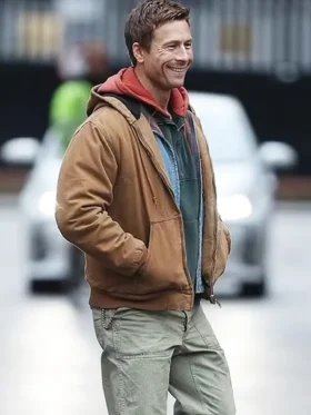 Glen Powell The Running Man Jacket