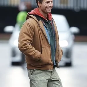 Glen Powell The Running Man Jacket