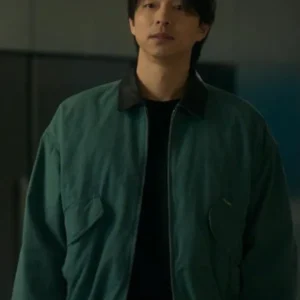 Gong Yoo The Trunk Green Cotton Jacket