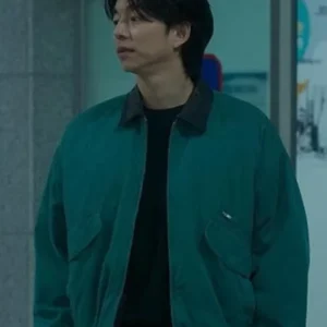 Gong Yoo The Trunk Green Cotton Jacket For Sale